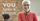 A close up of a smiling woman with the words beside her that read, "You have a choice".
